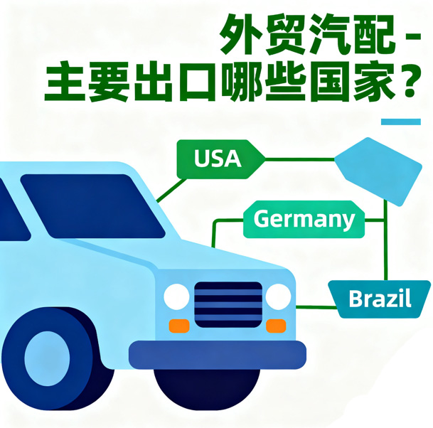 外贸汽配主要出口哪些国家？