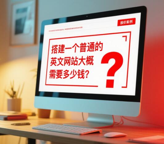 搭建一个普通的英文网站大概需要多少钱？